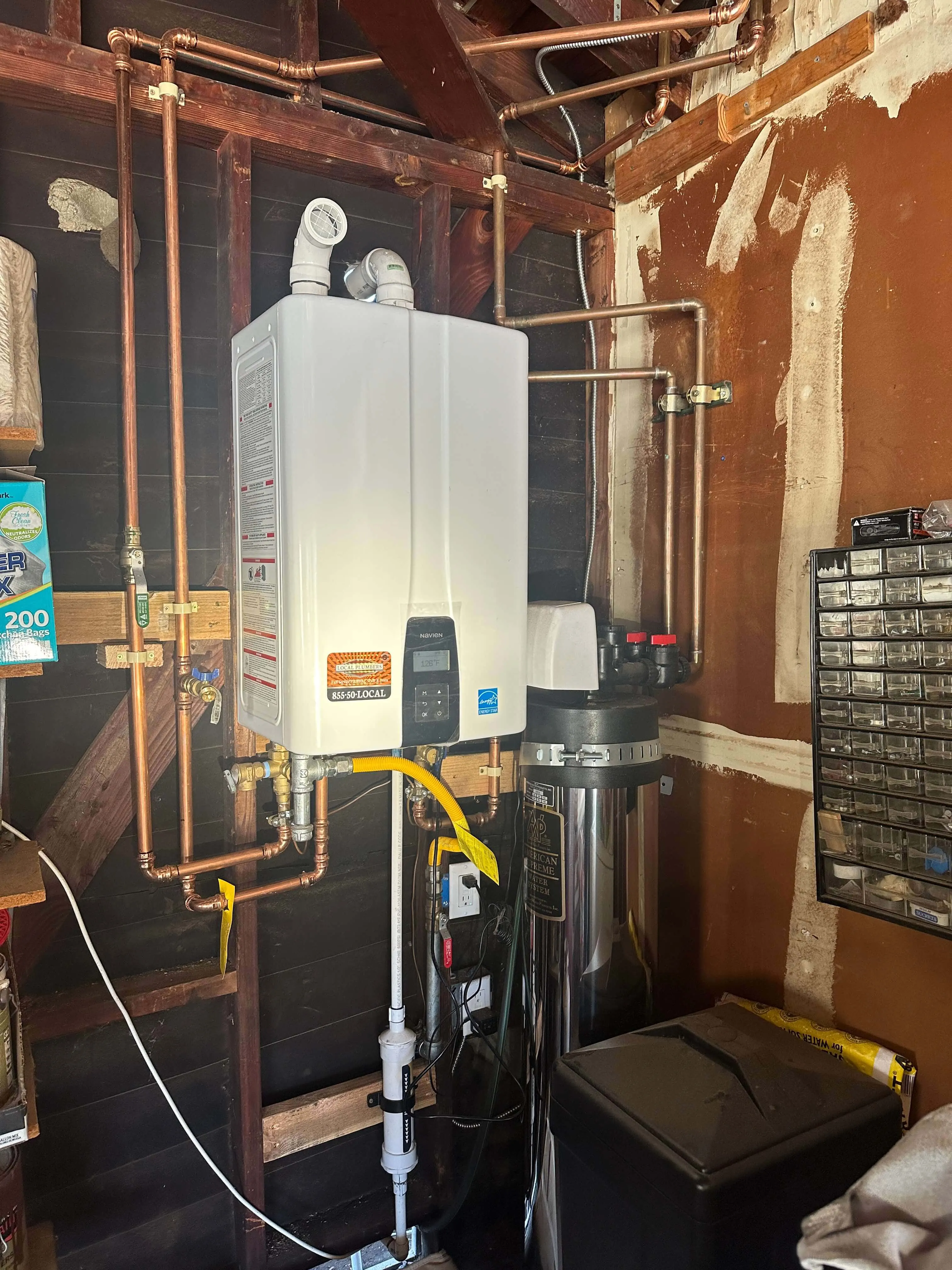 Service Water Heater Tankless Repair Local Plumber